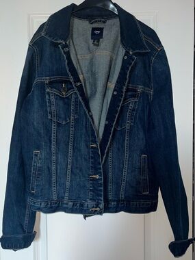 GAP Dark Indigo Blue Denim Jacket